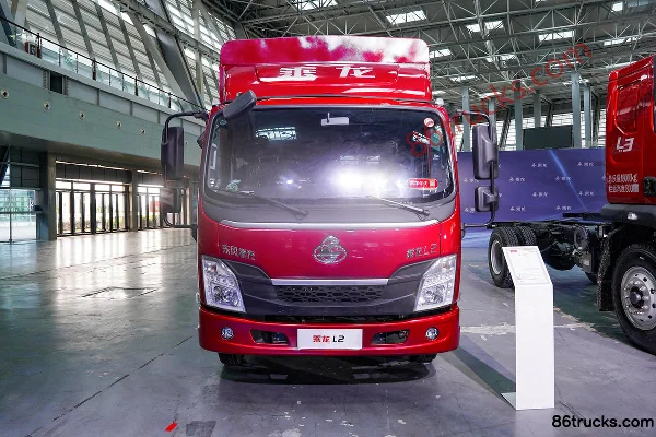 Dongfeng Liuqi Chenglong L2 160 hp 4X2(6 wheels) 4.2m single-row stake truck (axle ratio 4.875) Exterior (2) | 86Trucks