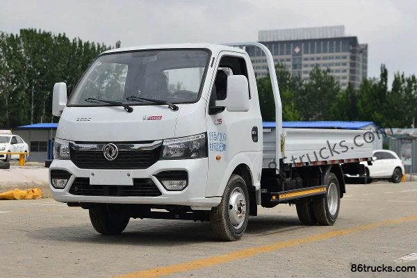 Dongfeng T5 édition annuelle 95ch 4X2(6 roues) 3.7m simple rangée camion plateau à ridelles Extérieur (3) | 86Trucks