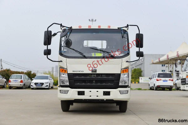 Sinotruk HOWO Zhuimeng 150hp 4X2(6 wheels) 4.15m single-row flatbed light truck (China VI)(Zhuchi 6-speed) Exterior (2) | 86Trucks