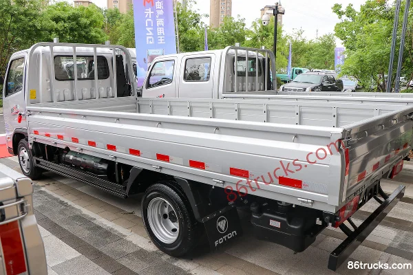 Foton Aumark M 2.0L 127 ch 4X2(6 roues) CNG 4,2 m camion léger à ridelles cabine simple Carrosserie (1) | 86Trucks