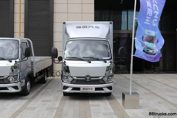 Foton Aoling M 2.0L 127 ch 4X2(6 roues) CNG camion fourgon simple cabine 3,815 m Extérieur (2) | 86Trucks