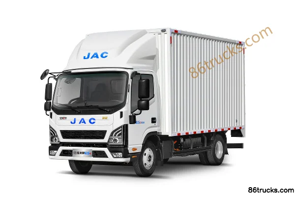 JAC Lingpao ES6 version luxe 4,5T 4,15 m cabine simple hybride rechargeable fourgon léger 4X2(6 roues) Extérieur (2) | 86Trucks