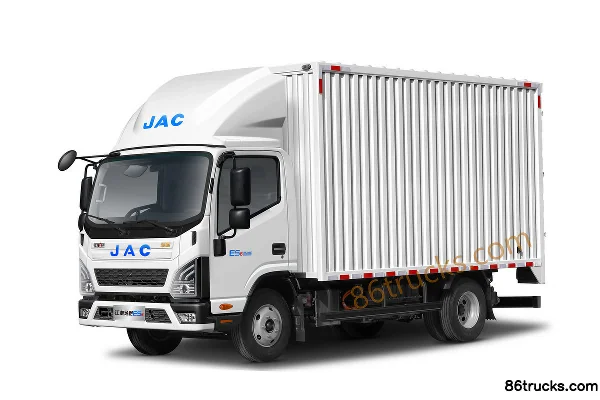 JAC Lingpao ES6 version luxe 4,5T 4,15 m cabine simple hybride rechargeable fourgon léger 4X2(6 roues) Extérieur (3) | 86Trucks