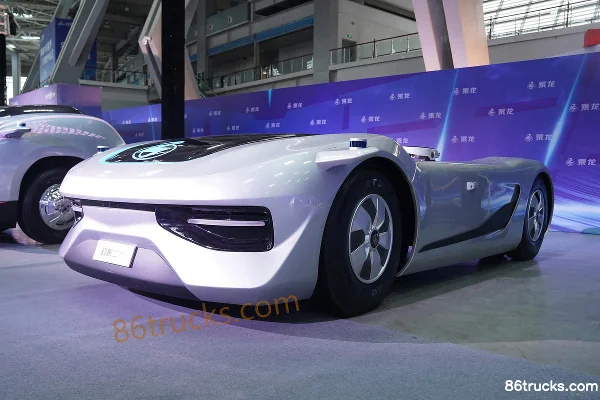 Dongfeng Liuqi Phantom Second Generation 4X2(6 wheels) autonomous driving tractor truck Exterior (3) | 86Trucks