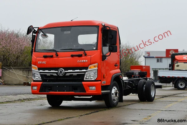 Dongfeng Duolika D6-L Super Power Technology Edition 2 163 hp 4X2(6 wheels) 4.2m single-row flatbed light truck (China VI)(Fast Gear 8-speed