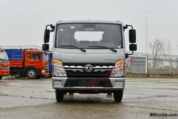 Dongfeng Duolika D6-M Chaoneng Y Tech Edition 163hp 4X2(6 wheels) 4.17m single-row flatbed light truck (China VI) Exterior (2) | 86Trucks