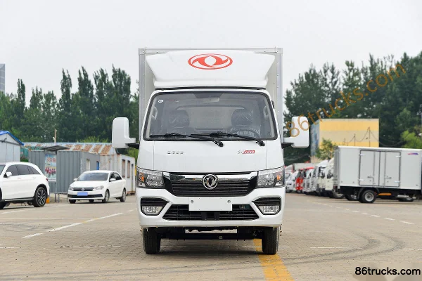 Dongfeng T5 1,6 L 122 ch 4X2(6 roues) essence camion fourgon simple cabine 3,965 m (China VI) Extérieur (2) | 86Trucks