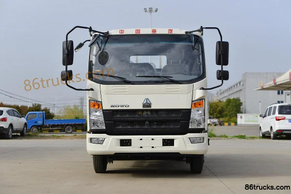 Sinotruk HOWO Dream Classic 130hp 4X2(6 wheels) 3.3m half-cab flatbed light truck (China VI) Exterior (2) | 86Trucks