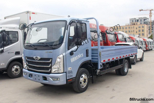 Foton Shidai Linghang M5 132 ch 4X2(6 roues) camion léger à ridelles 4,17 m cabine simple (China VI) Extérieur (3) | 86Trucks