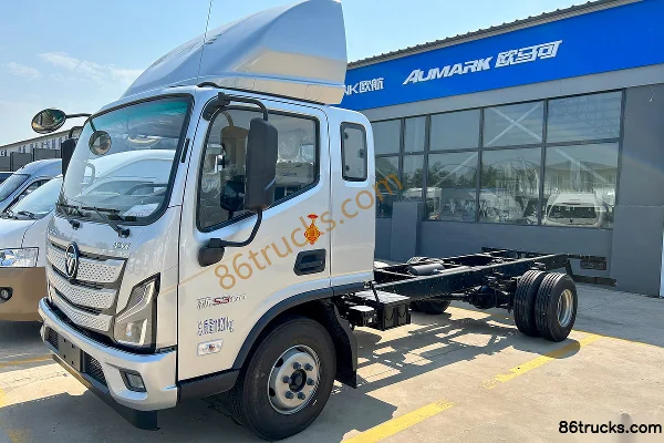 Foton Aumark S3 160hp 4X2(6 wheels) 3.7m refrigerated truck Exterior (3) | 86Trucks