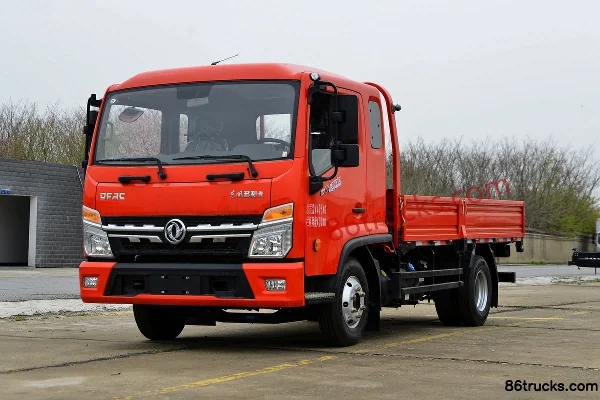 Dongfeng Duolika D6-L Super Power Comfort Edition 140 hp 4X2(6 wheels) 3.825m Crew Cab Flatbed Light Truck (China VI) (Axle Ratio 4.875) Ext