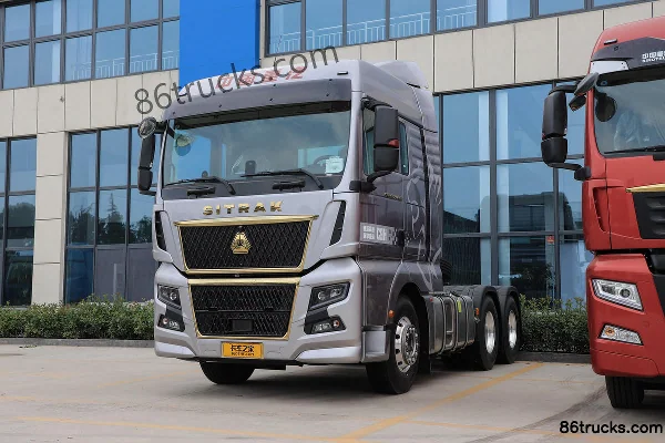 Sinotruk Sitrak C9H camion lourd version grand froid 570 ch 6X4(10 roues) tracteur routier AMT automatique (China VI) (avec ralentisseur hyd