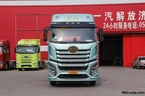 FAW Jiefang J6V Heavy Truck Pilot Edition 620 hp 6X4(10 wheels) AMT Automatic Tractor Truck (hydraulic retarder) Exterior (2) | 86Trucks