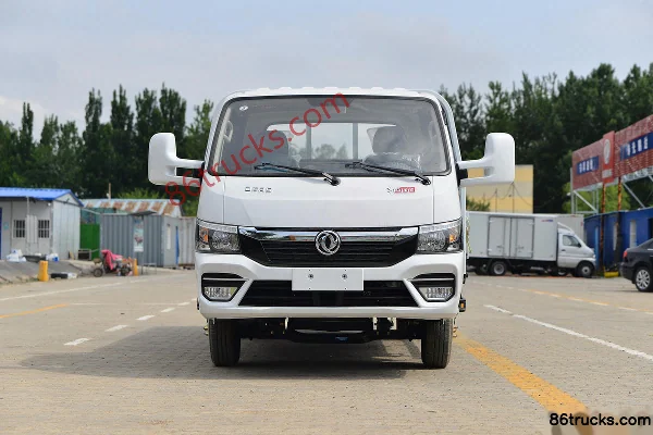 Dongfeng T6 2L 127hp 4X2(6 wheels) CNG 4.005m single-row cage cargo light truck Exterior (2) | 86Trucks
