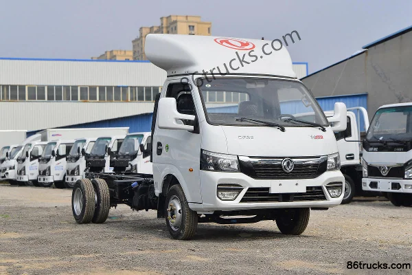Dongfeng T6 2L 127hp 4X2(6 wheels) CNG 4.005m single-row van light truck Exterior