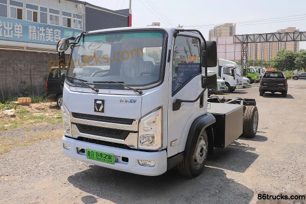 XCMG Hanchi 11.4T 4X2(6 wheels) 4m Electric Dump Truck Exterior (3) | 86Trucks