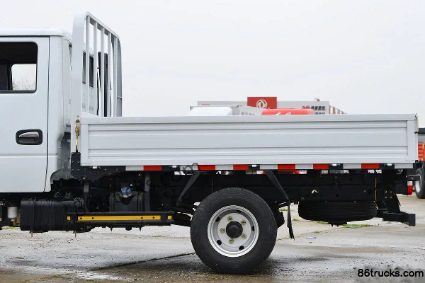 Dongfeng Duolika D5 2018 125 ch 4X2(6 roues) 3,02 m camion léger à ridelles double cabine (China VI) Carrosserie (2) | 86Trucks