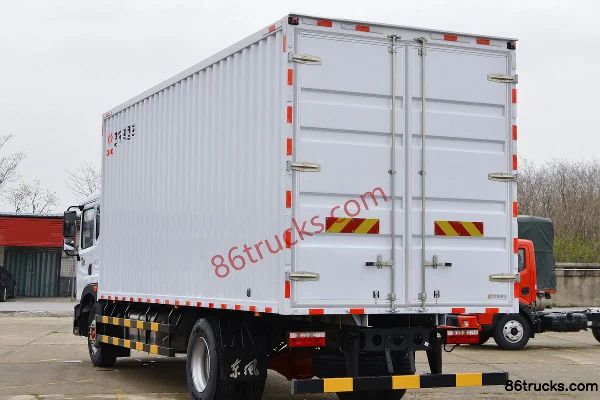 Dongfeng Duolika D9 220 hp 4X2(6 wheels) 6.8m box cargo truck (Beijing VI) Body (3) | 86Trucks