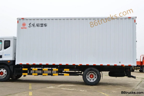 Dongfeng Duolika D9 220 hp 4X2(6 wheels) 6.8m box cargo truck (Beijing VI) Body (1) | 86Trucks