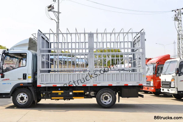 Sinotruk HOWO Tongshuai 160 ch 4X2(6 roues) camion léger à ridelles 4,15 m cabine simple (China VI) Carrosserie (2) | 86Trucks