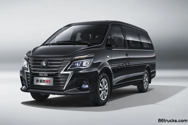 Dongfeng Lingzhi M5L Base Model 116 hp 1.6L Gasoline 7-Seat Manual Commercial Vehicle Exterior (3) | 86Trucks