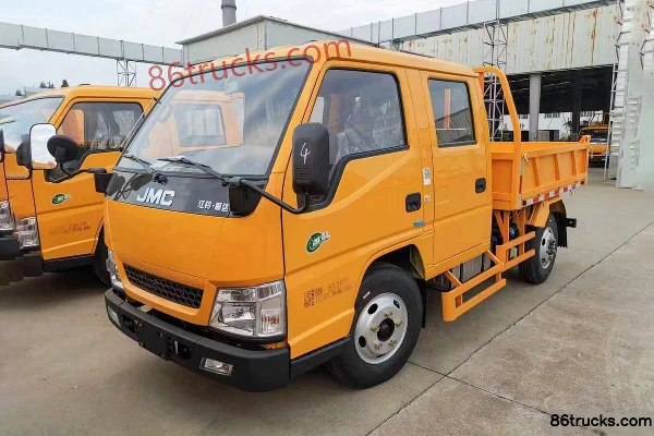 JMC Shunda 122 hp 4X2(6 wheels) 2.19m Double Row Dump Truck Exterior (3) | 86Trucks