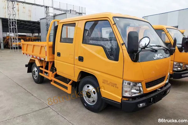 JMC Shunda 122 hp 4X2(6 wheels) 2.19m Double Row Dump Truck Exterior (2) | 86Trucks