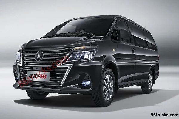 Dongfeng Lingzhi M5 Comfort 116hp 1.6L Gasoline 7-Seat Manual Passenger Van Exterior (3) | 86Trucks