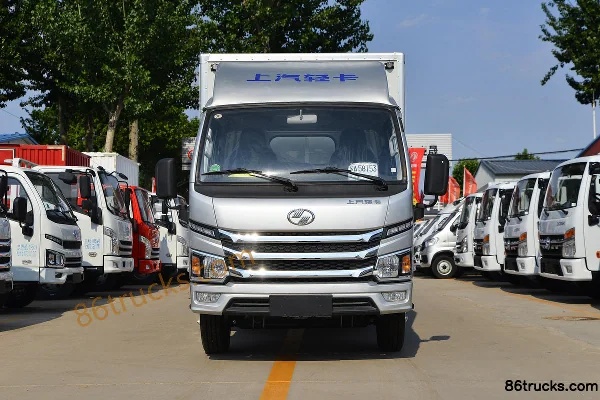 Yuejin Fuxing S50 1.9L 95hp 4X2(6 wheels) Diesel 3.19m Semi-row Van Mini Truck Exterior (2) | 86Trucks