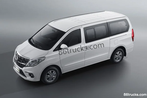 Dongfeng Lingzhi PLUS 2023 Comfort 116hp CNG 7-Seat Automatic Commercial Vehicle Exterior (2) | 86Trucks