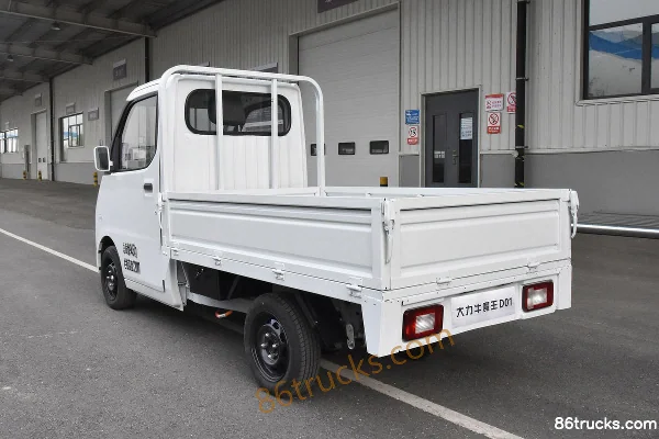Dali Niumowang D02 Agile Type 0.945T 1.8m Single Row Pure Electric Flatbed Mini Truck 6kWh 4X2(6 wheels) Exterior (3) | 86Trucks