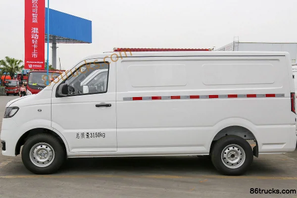 Foton Times EV6 Standard Fast Charge Edition 3.2T 2-Seat 4.89m Electric Panel Van 41.93kWh Exterior (2) | 86Trucks