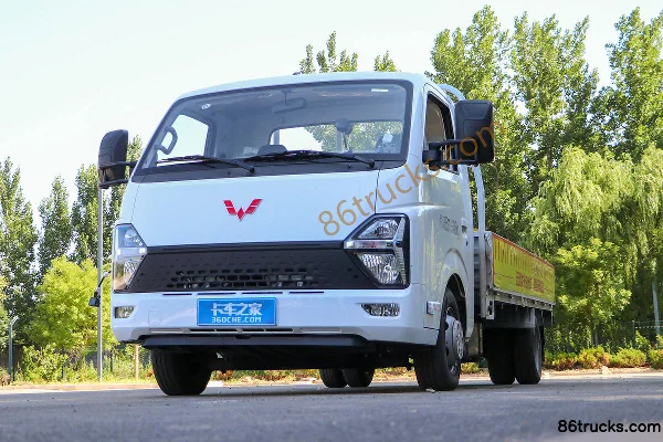 Wuling Longka Comfort Type 2.0L 136hp 4X2(6 wheels) Gasoline 3.8m single-row flatbed mini truck (China VI) Exterior (3) | 86Trucks