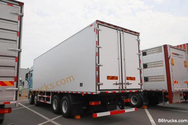 FAW Jiefang Qingdao JH6 Zhizun Edition Four-Season 560hp 8X4(12 wheels) 9.5m AMT Automatic Refrigerated Truck Body (2) | 86Trucks
