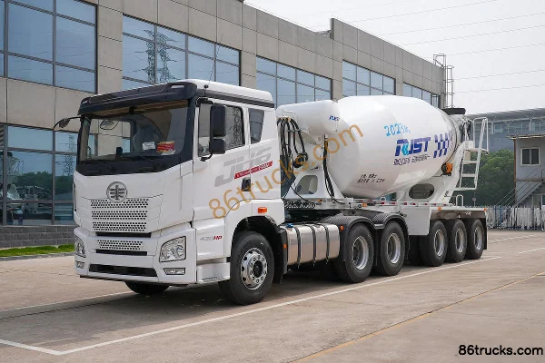 CIMC Ruijiang 14 cubic meter concrete mixer semi-trailer Exterior (3) | 86Trucks