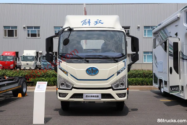 FAW Jiefang Tiger 6G 4.5T 4.16m Single Row Pure Electric Box Light Truck 83.96kWh 4X2(6 wheels) Exterior (2) | 86Trucks