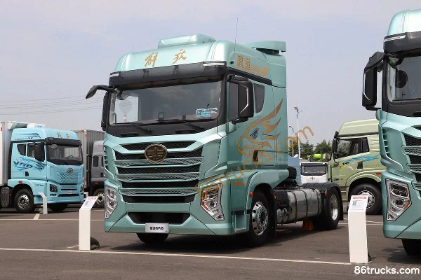 FAW Jiefang Qingdao Yingtu Business Class 520 hp 4X2(6 wheels) AMT Automatic Tractor Truck Exterior (3) | 86Trucks