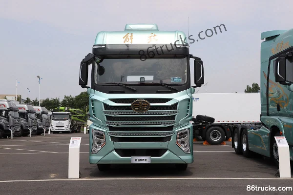 FAW Jiefang Qingdao Yingtu Business Class 520 hp 4X2(6 wheels) AMT Automatic Tractor Truck Exterior (2) | 86Trucks