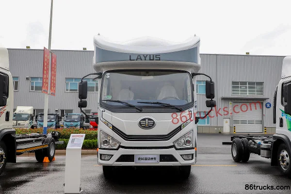FAW Jiefang Hu 6G 5.2T Single Row Plug-in Hybrid Motorhome(Oupai Brand) 4X2(6 wheels) Exterior (2) | 86Trucks