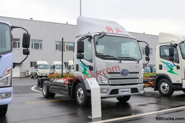 FAW Jiefang Lingtu 4.5T 4.05m Single Row Fuel Cell Refrigerated Truck 30.1kWh 4X2(6 wheels) Exterior