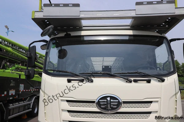 FAW Jiefang Qingdao FAW Jiefang JK6 320hp 6X2(8 wheels) Center Axle Car Carrier Exterior (3) | 86Trucks