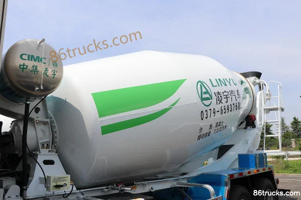 FAW Jiefang Qingdao JH6 410hp 8X4(12 wheels) CNG Concrete Mixer Truck Body (2) | 86Trucks