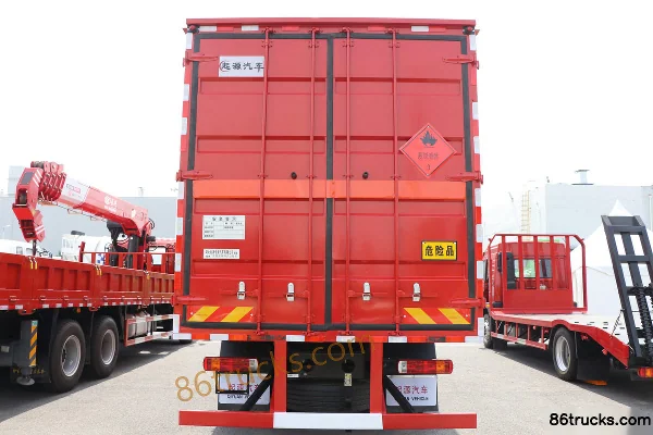 FAW Jiefang Qingdao JK6 350hp 8X4(12 wheels) 9.6m Flammable Liquid Van Transport Truck (Baijie Brand) Chassis (3) | 86Trucks