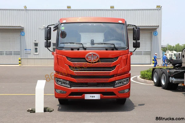 FAW Jiefang Qingdao HanV camion lourd 2.0 430 ch 6X4(10 roues) tracteur routier LNG automatique Extérieur (2) | 86Trucks