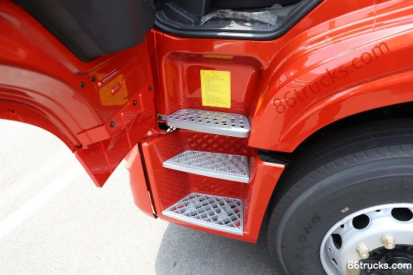 FAW Jiefang Qingdao HanV camion lourd 2.0 430 ch 6X4(10 roues) tracteur routier LNG automatique Cabine (3) | 86Trucks