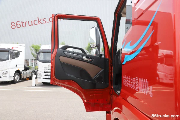 FAW Jiefang Qingdao HanV camion lourd 2.0 430 ch 6X4(10 roues) tracteur routier LNG automatique Cabine (1) | 86Trucks
