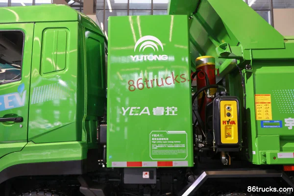 Yutong 31T 8X4(12 roues) 5,6 m camion benne 100% électrique 422 kWh Carrosserie (1) | 86Trucks