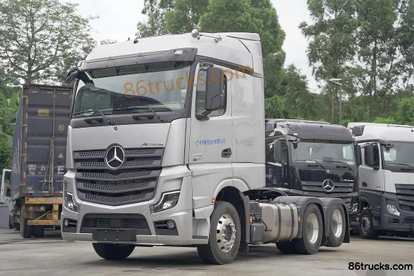 Mercedes-Benz Actros Heavy Truck 530hp 6X2R AMT Automatic Tractor Truck Exterior (3) | 86Trucks