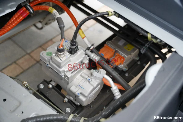 Foton Xiangling V1 2.8T 2.8m Single Row Pure Electric Flatbed Mini Truck 38.6kWh 4X2(6 wheels) Chassis (3) | 86Trucks