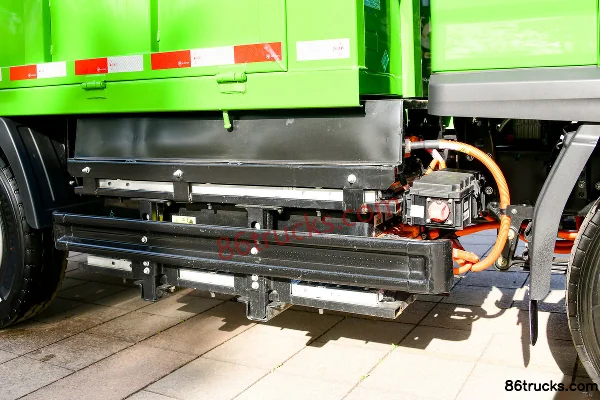 Foton King Kong S1EV 4X2(6 wheels) 3.18m Single Row Pure Electric Dump Truck (Single Rear Tire) 89.13kWh Chassis (3) | 86Trucks